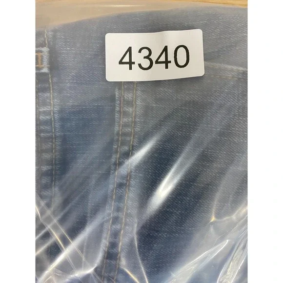 RALPH LAUREN Jeans Men's 38x30 (Fits 36x27) Light Wash Leather Patch Vintage - Picture 10 of 10